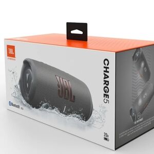 JBL Charge 5 Portable Bluetooth Speaker - Gray